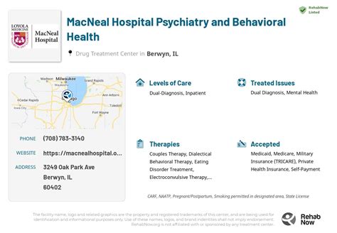 macneal psychiatric hospital in berwyn.